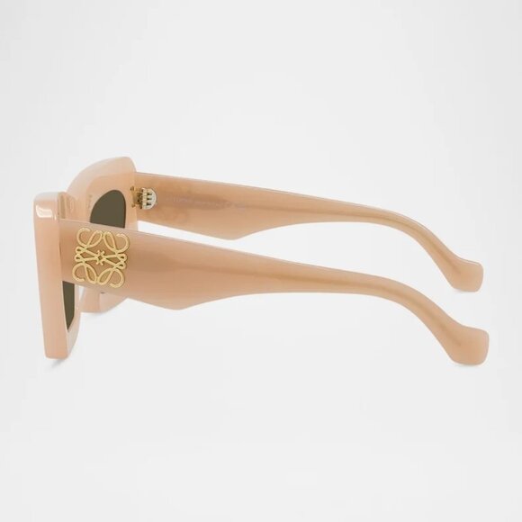 NEW LOEWE SUNGLASSES WOMEN CAT EYE PINK EYEWEAR LOEWE LW40145I 72E
